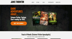 Desktop Screenshot of jamiethornton.com
